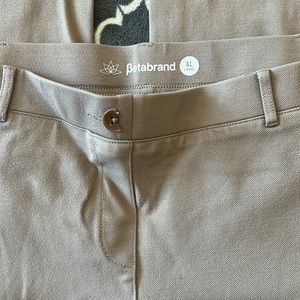 Beta brand xl long khaki dress pants